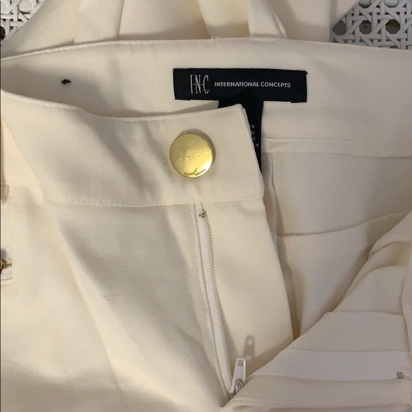 INC white work jeans - Picture 2 of 3